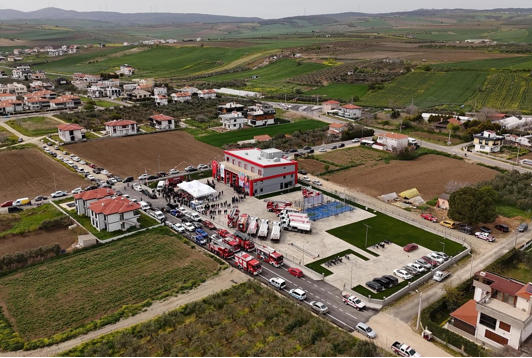 12121 Şarköy’de modern itfaiye istasyonu hizmete açıldı
