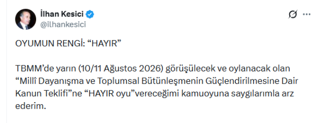 kilicdaroglu-tereddutsuz-deste-20130959-2840_1_m Kılıçdaroğlu “Tereddütsüz Destek” Dedi, CHP’de İlk Fire Geldi: İlhan Kesici “Hayır” Diyecek